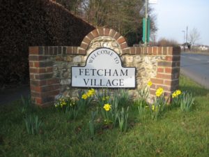 Fetcham village sign